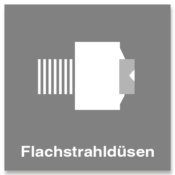 Flachstrahldüsen