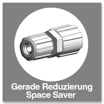 Gerade Reduzierung Space Saver