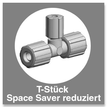 T-Stück Space Saver reduziert