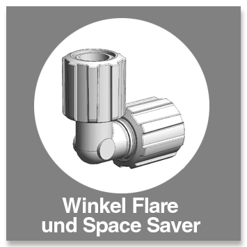 Winkel PFA Flare und Space Saver