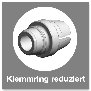 Klemmring reduziert