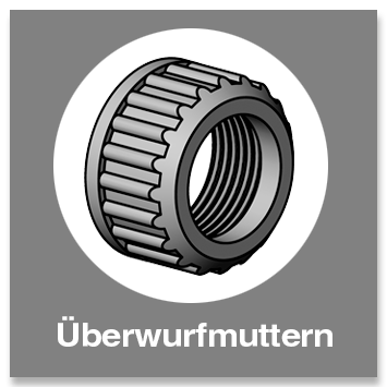 Überwurfmuttern